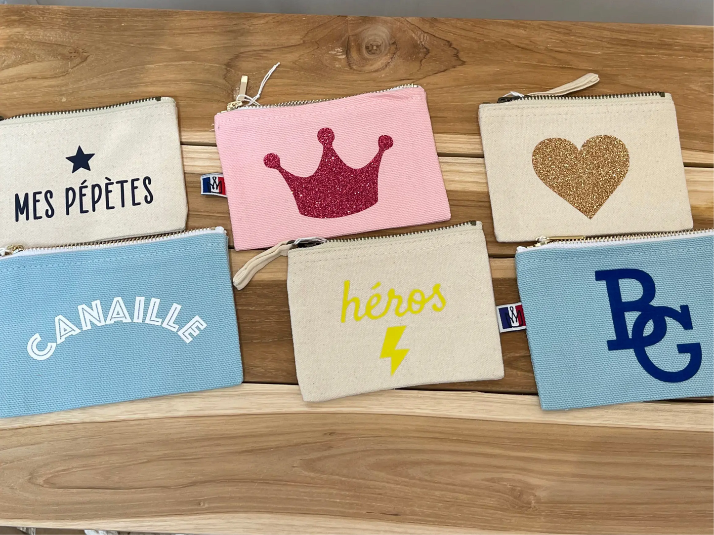 Porte monnaie en toile Toiles chics