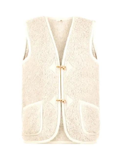 Gilet adulte sans manches Alpen - Crème Alwero