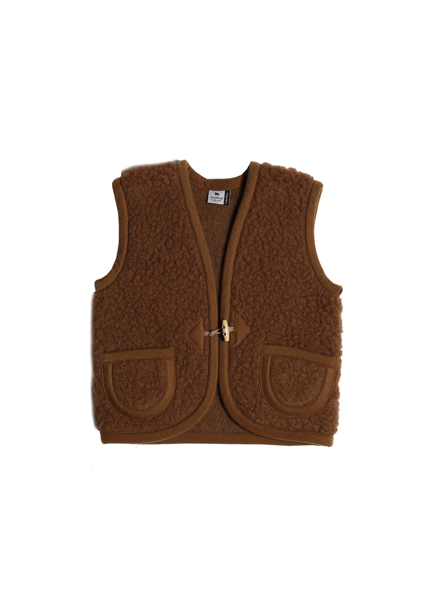 Gilet enfant sans manches Alpen - Caramel