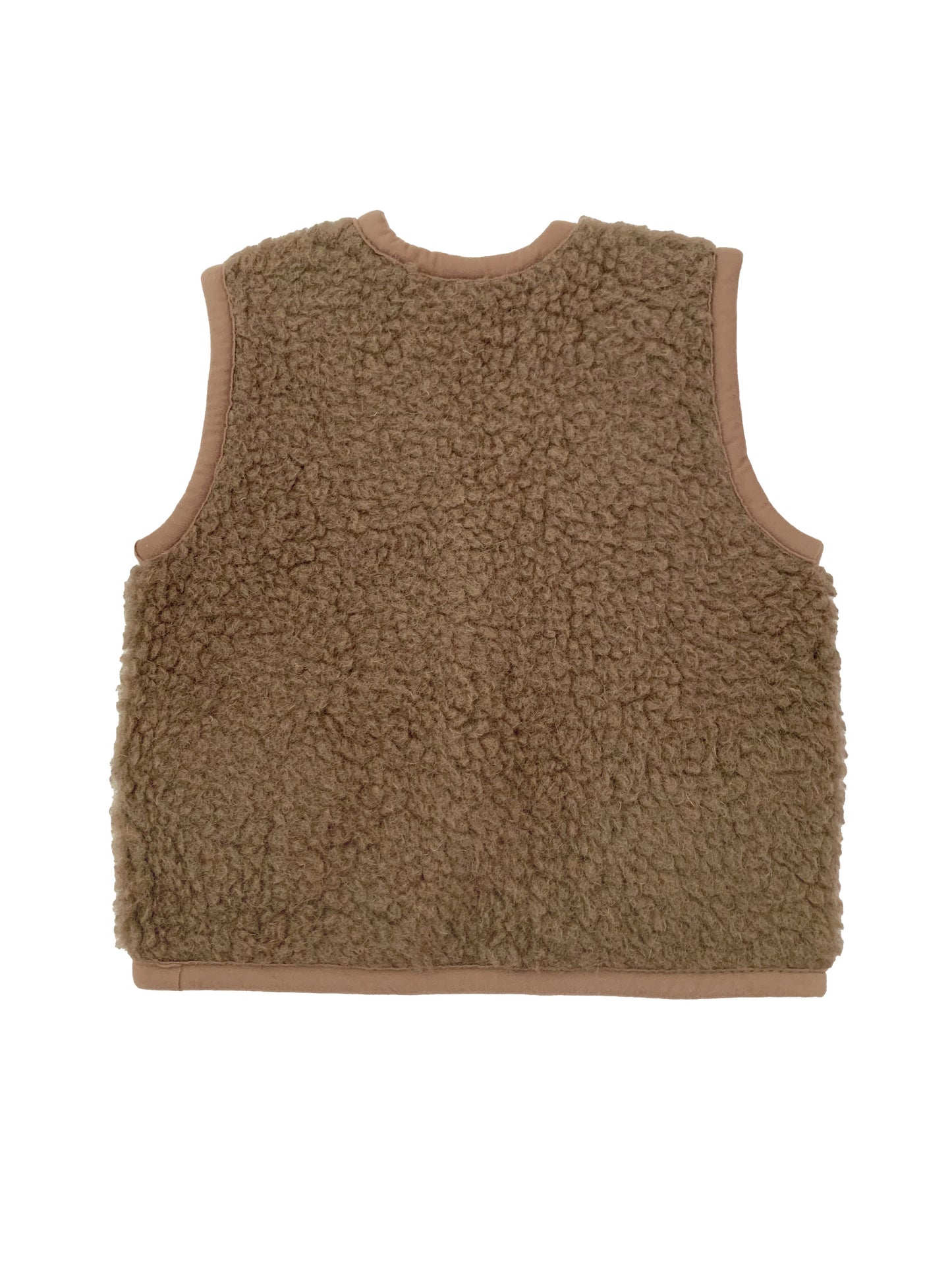 Gilet enfant sans manches Alpen - Marron