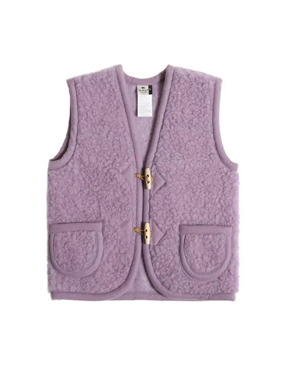 Gilet enfant sans manches Alpen - Parme Alwero