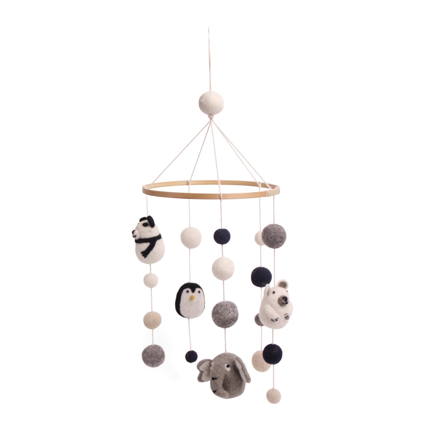 Mobile animaux zoo