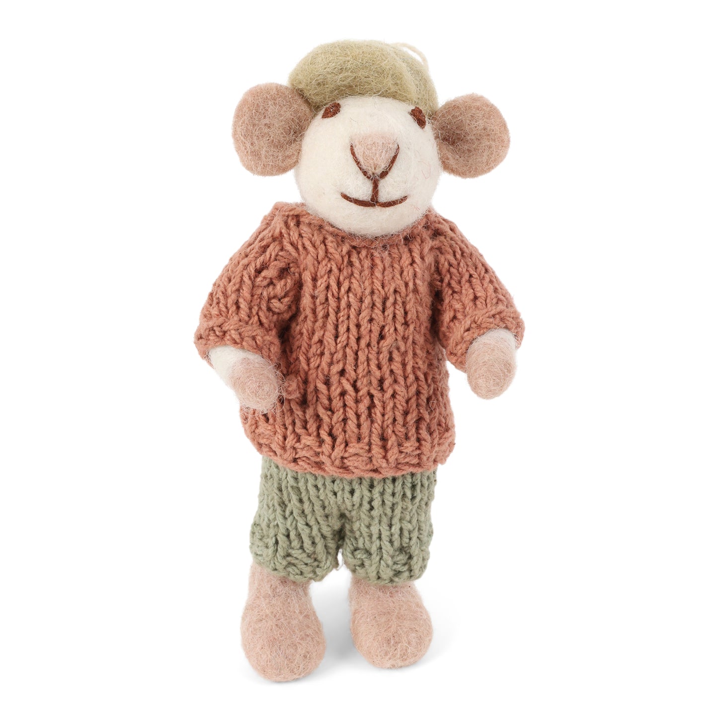 Monsieur souris à casquette
