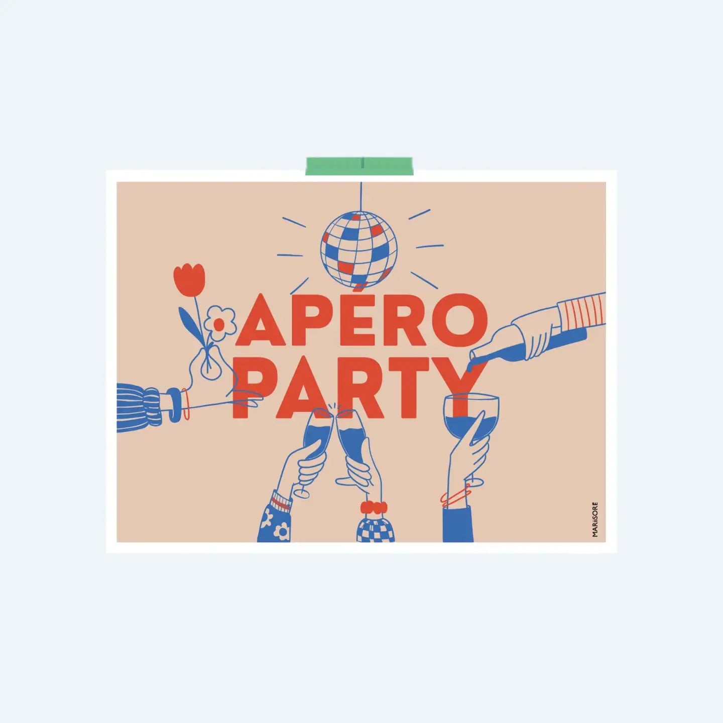 Affiche APERO PARTY Mariisoré