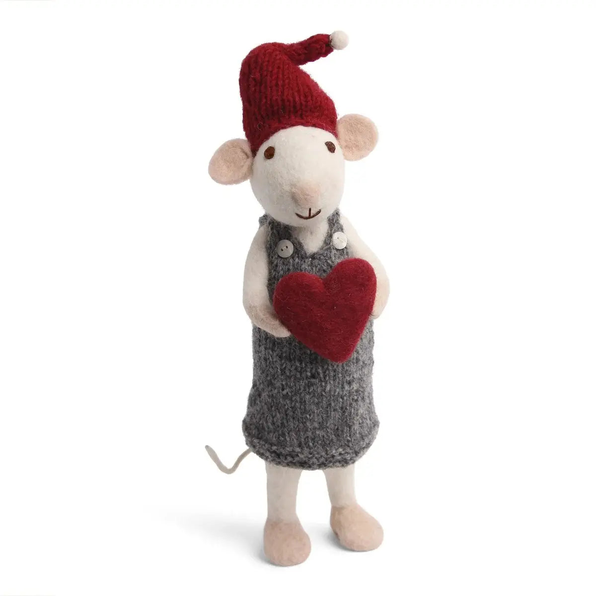 Grande souris avec coeur Gry & Sif