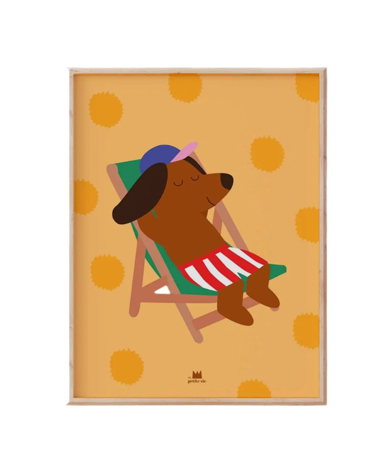 Affiche CHIEN TRANSAT Ma Petite Vie