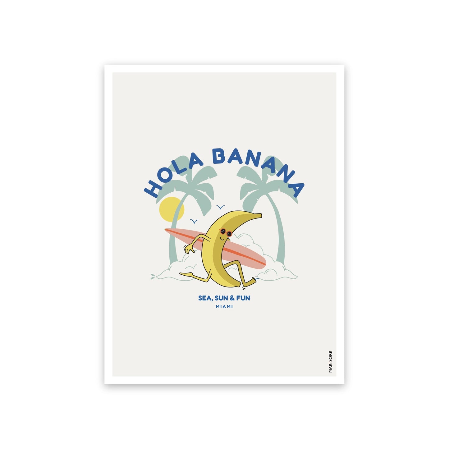 Affiche HOLA BANANA