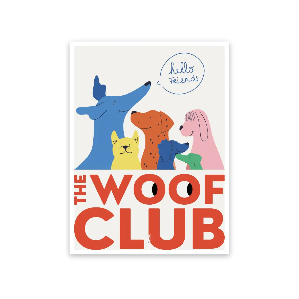 Affiche WOOF CLUB Mariisoré