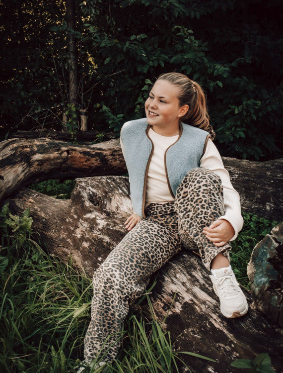 Gilet enfant sans manches Camino - Bleu