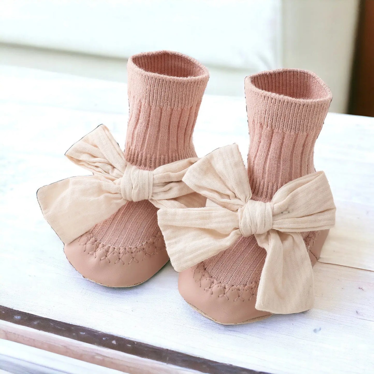 Chaussures noeuds (bébé) Annie & Charles