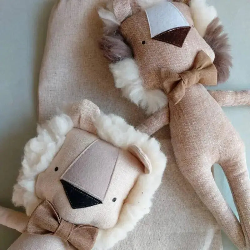 Doudou Lion Annie & Charles
