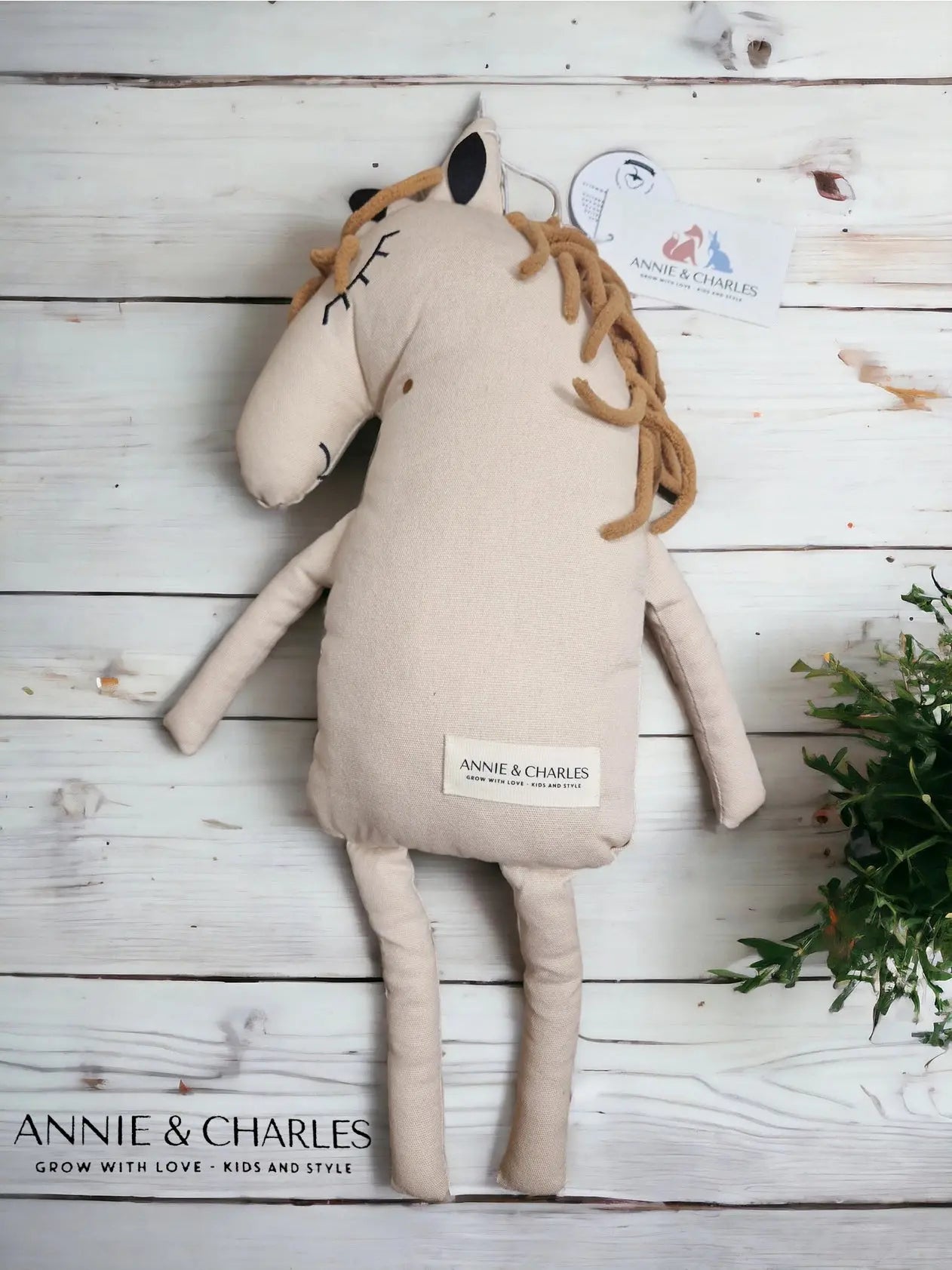Doudou Poney Annie & Charles