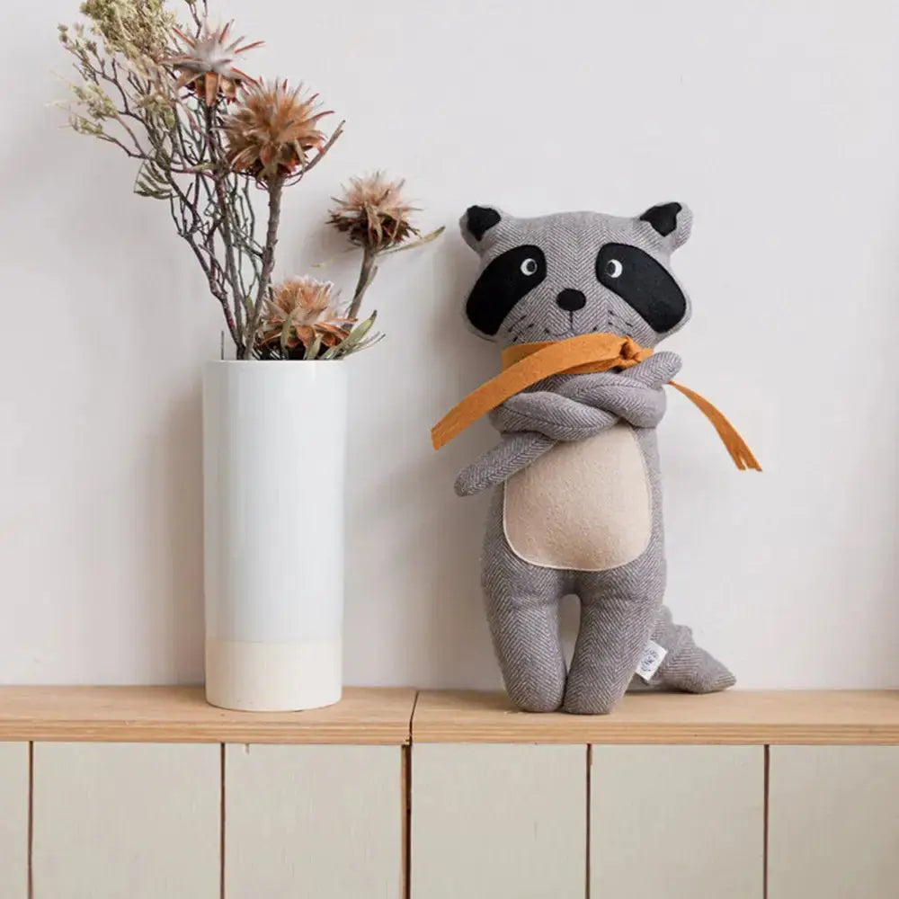 Doudou Raton laveur Annie & Charles