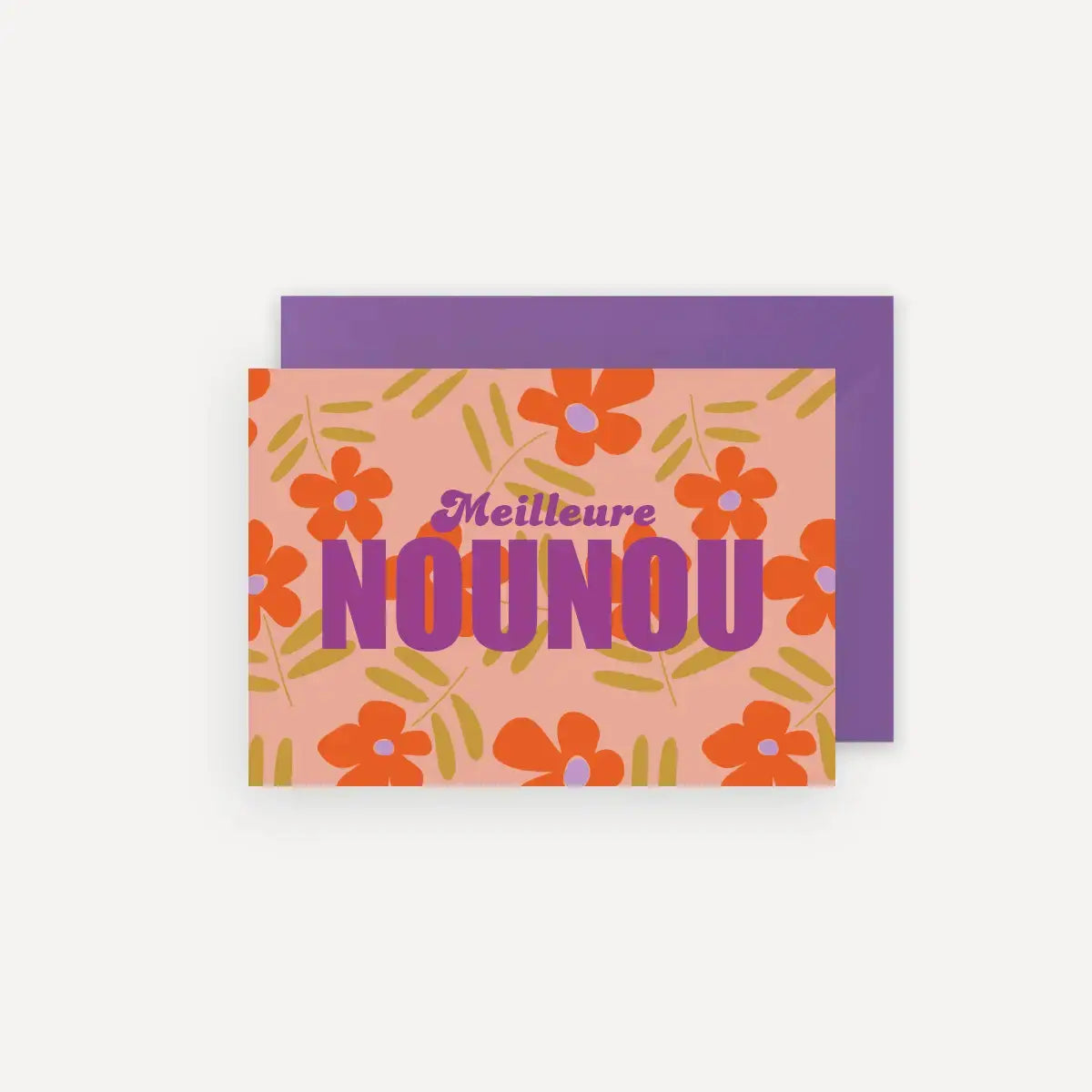 Carte MEILLEURE NOUNOU Mariisoré