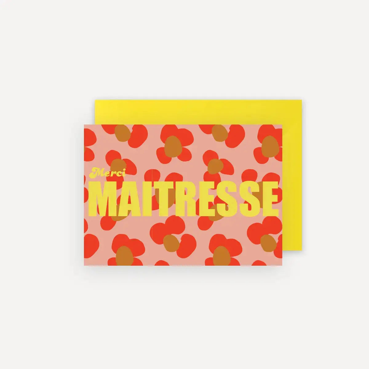 Carte MERCI MAITRESSE Mariisoré