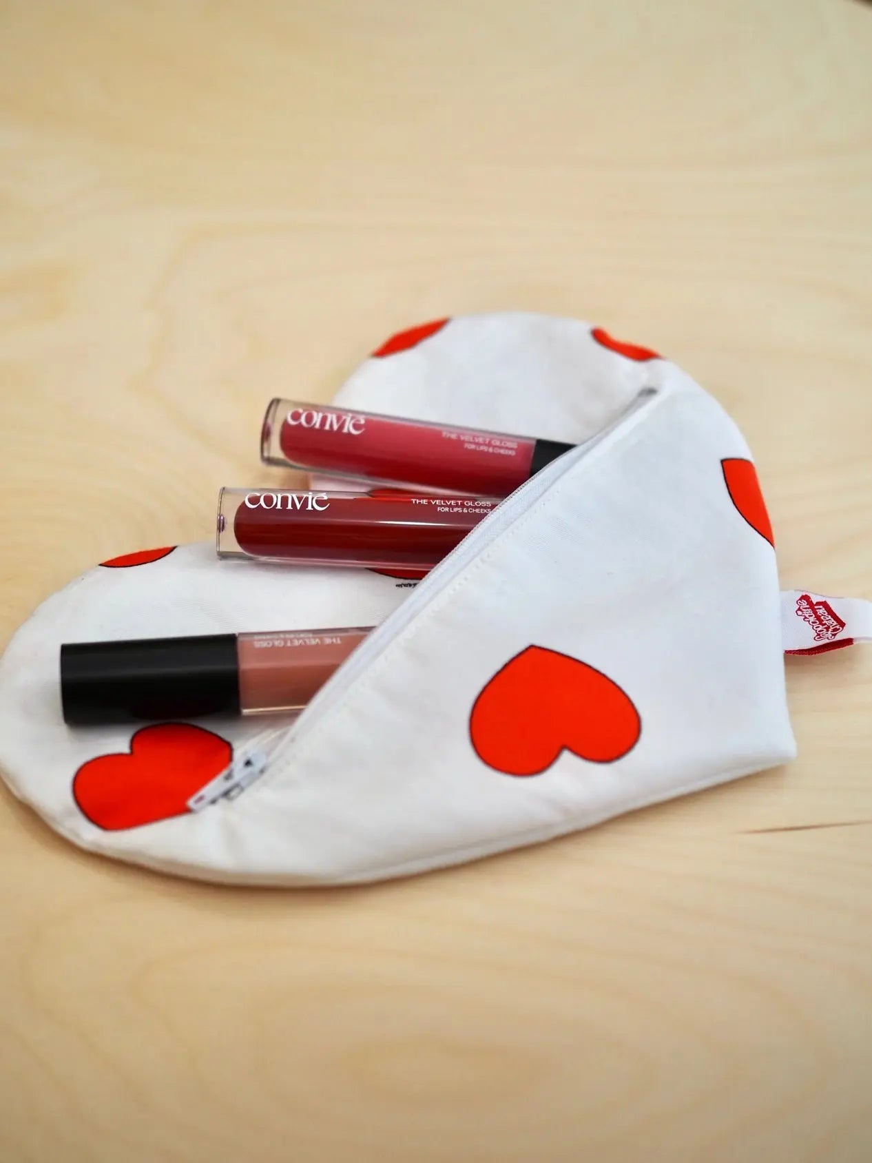 Trousse coeur Leopoldine Chateau