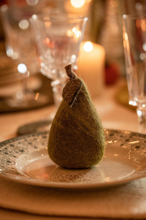 Poire en feutre - BY ARTINE - Muskhane