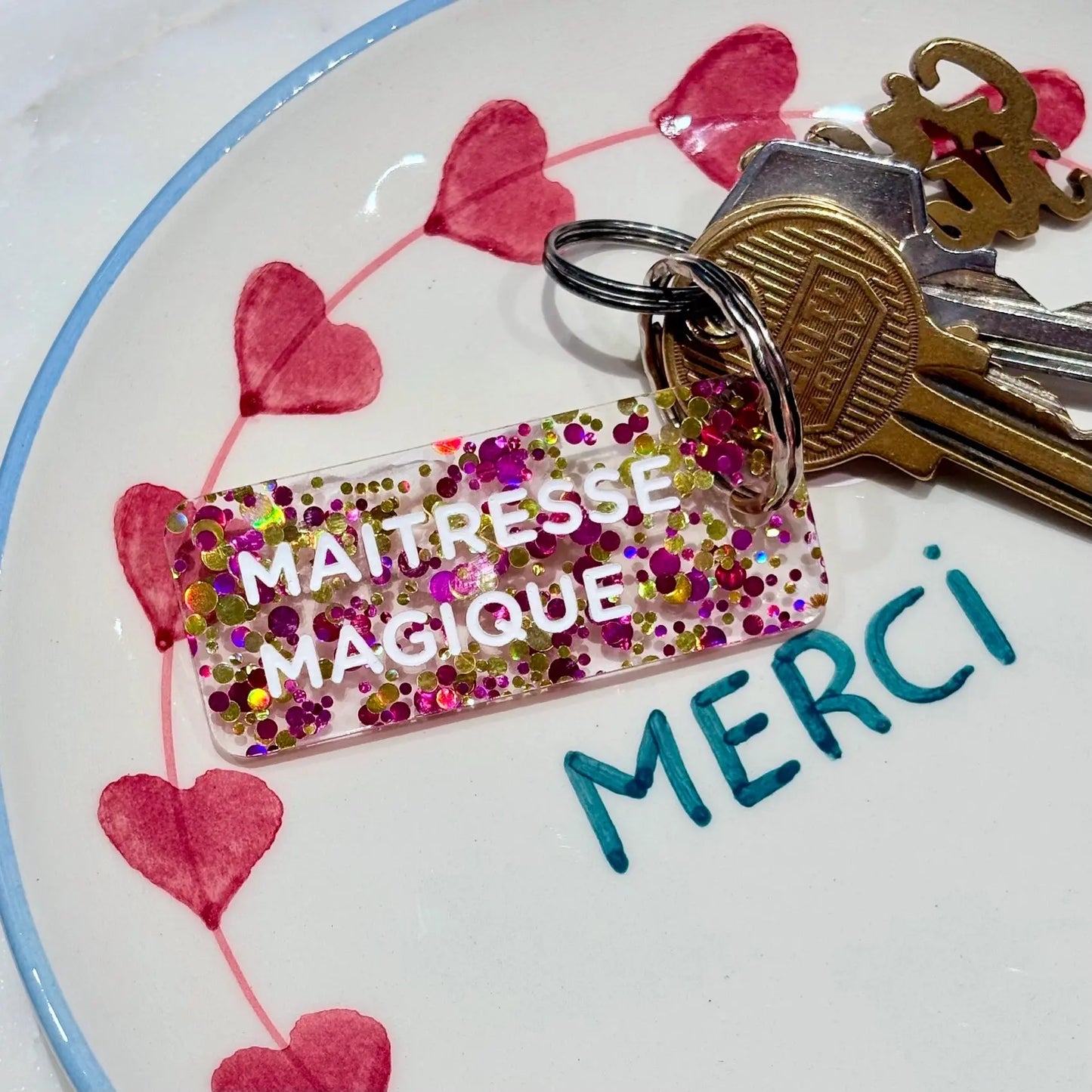 Porte clés « Maîtresse magique » BY ARTINE