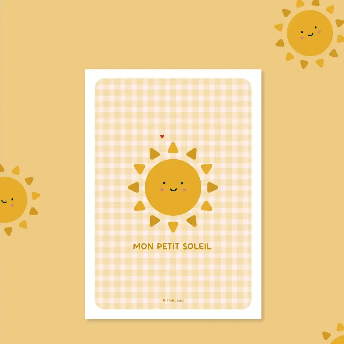 Affiche MON PETIT SOLEIL Petit Coq