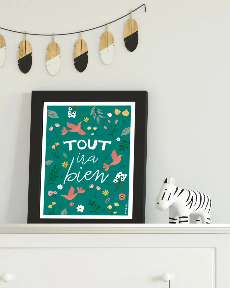 Affiche TOUT IRA BIEN Petit Coq