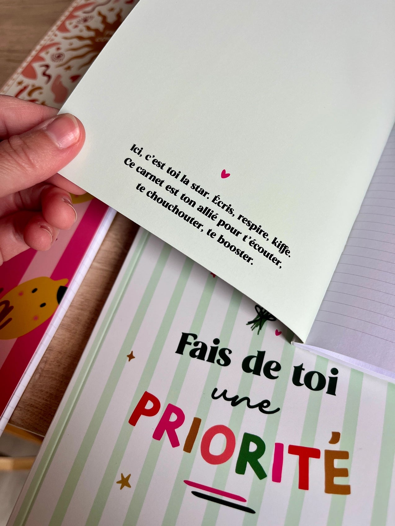 Carnets GOOD VIBES