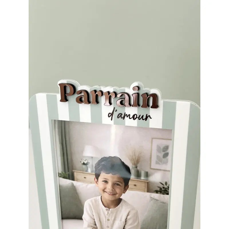 Cadre photo PARRAIN MARRAINE - BY ARTINE - Print your love