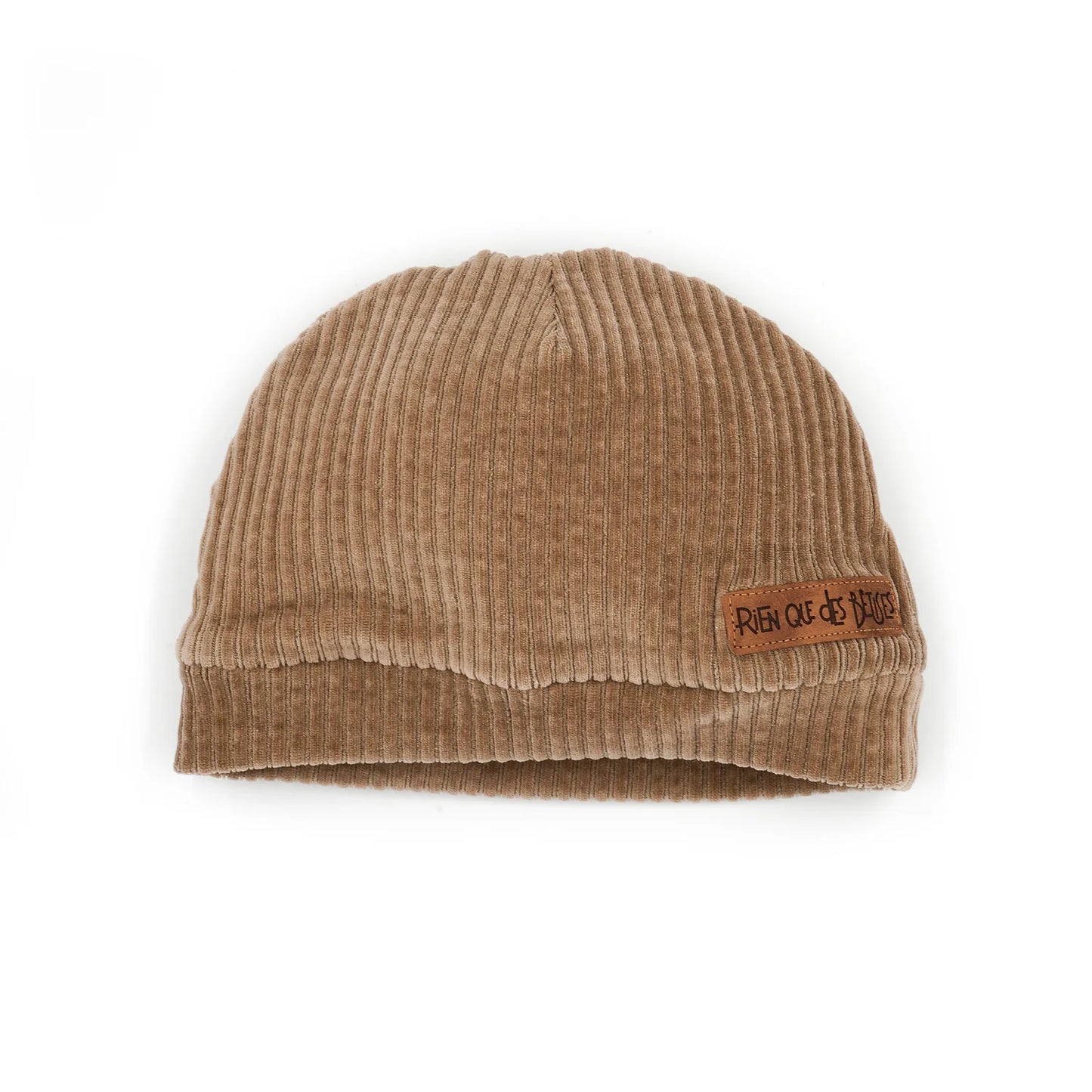 Bonnet - Velours taupe