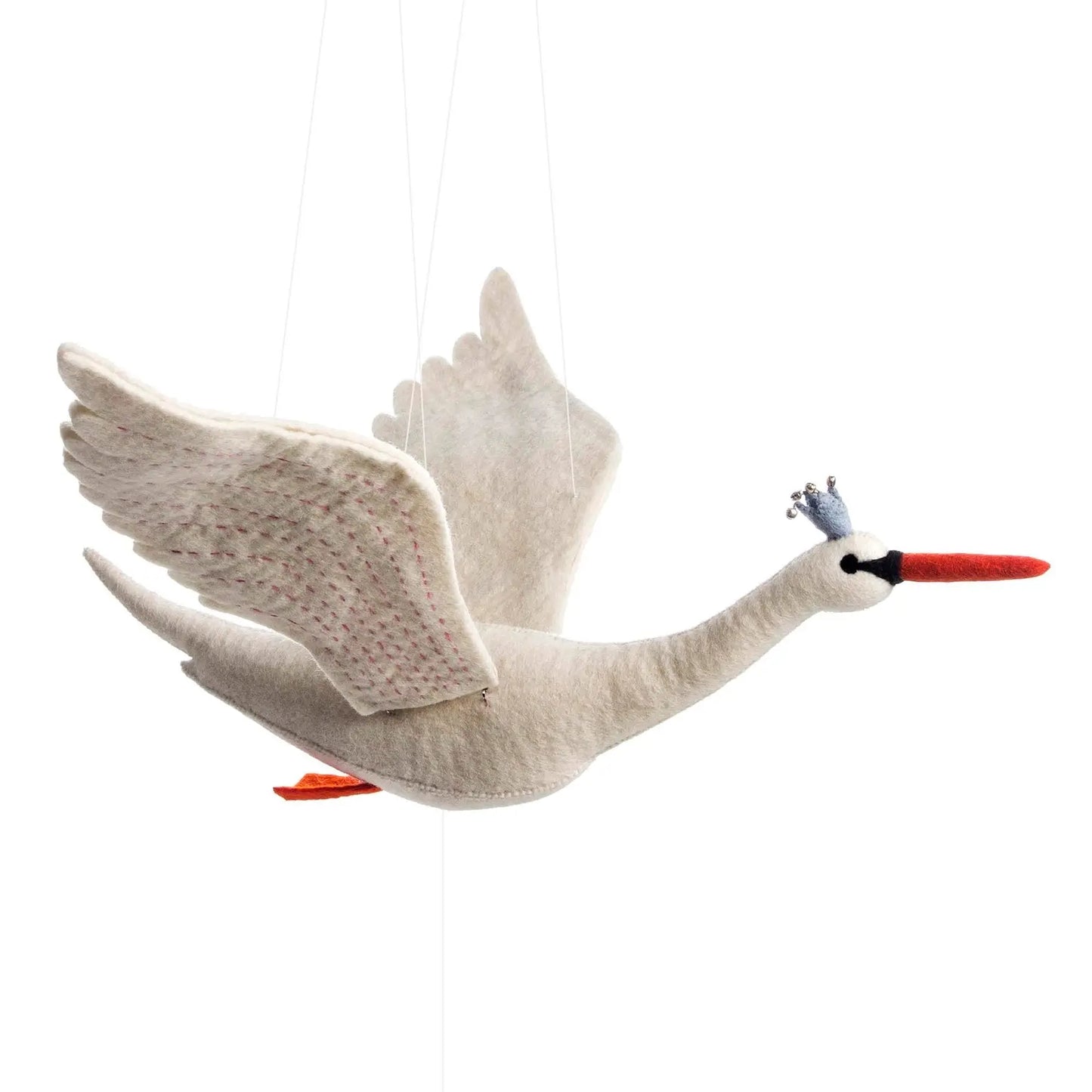 Mobile Cygne animé Sew Heart Felt