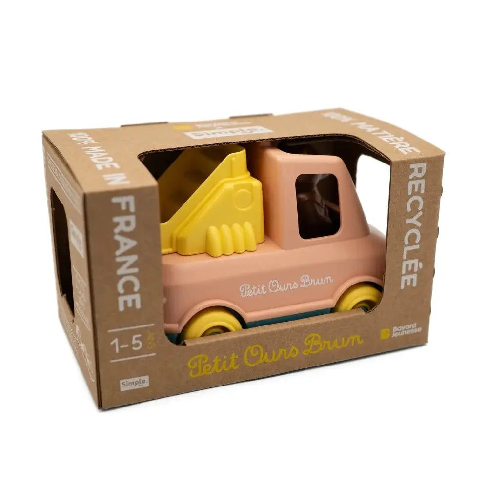 Camion Petit Ours Brun - camion de pompier - BY ARTINE Simple