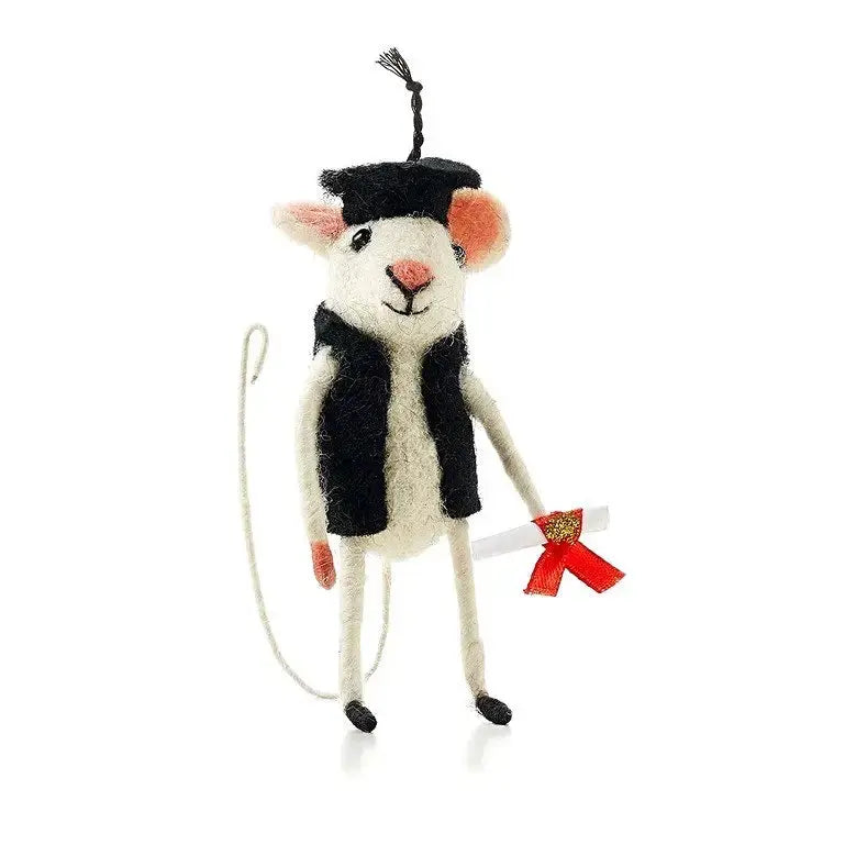 Souris diplômée Sew Heart Felt