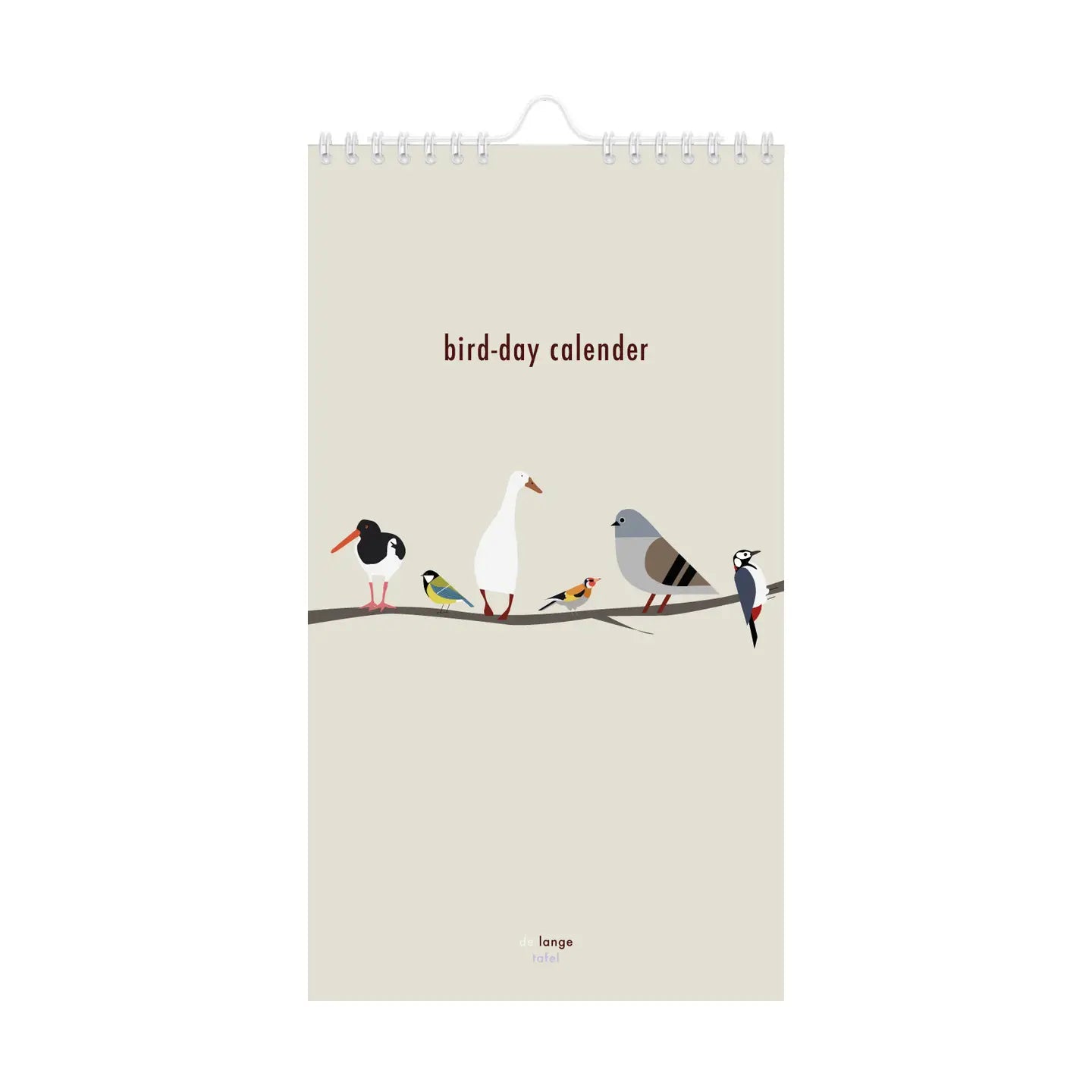 Calendrier des anniversaires "bird-day"