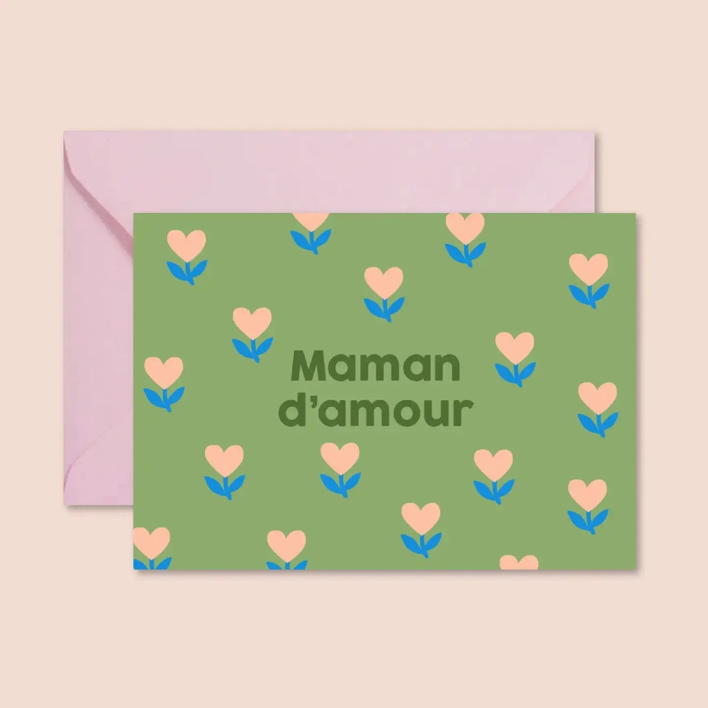 Carte MAMAN D'AMOUR Ma Petite Vie