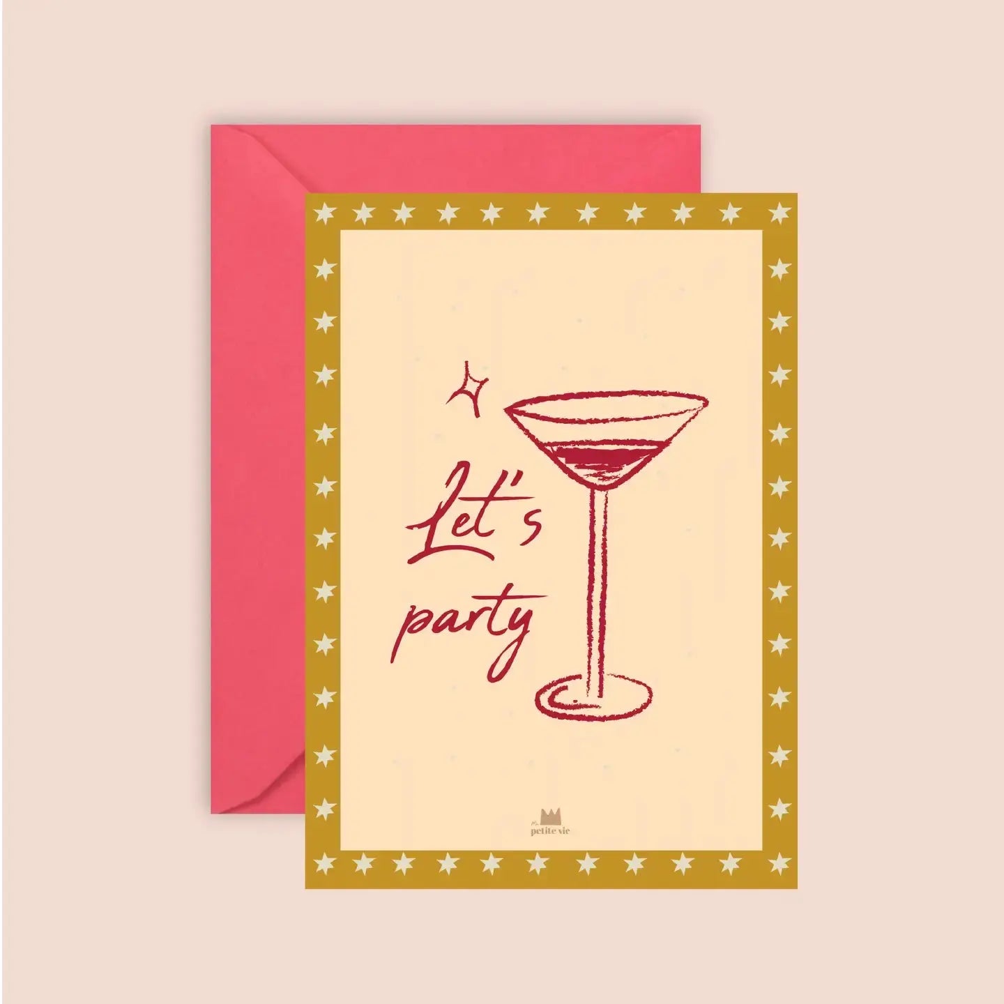 Carte LET'S PARTY Ma Petite Vie