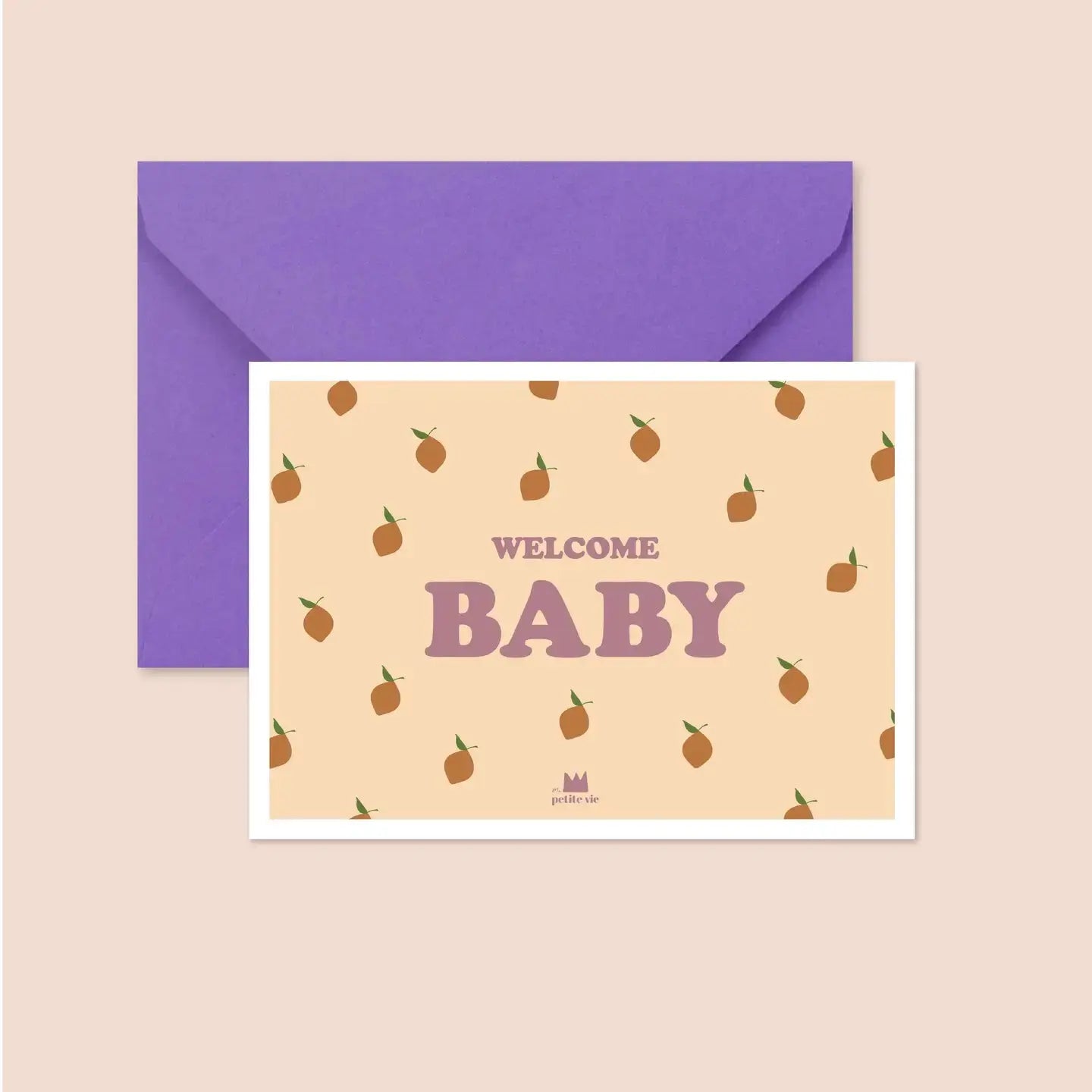Carte WELCOME BABY Ma Petite Vie
