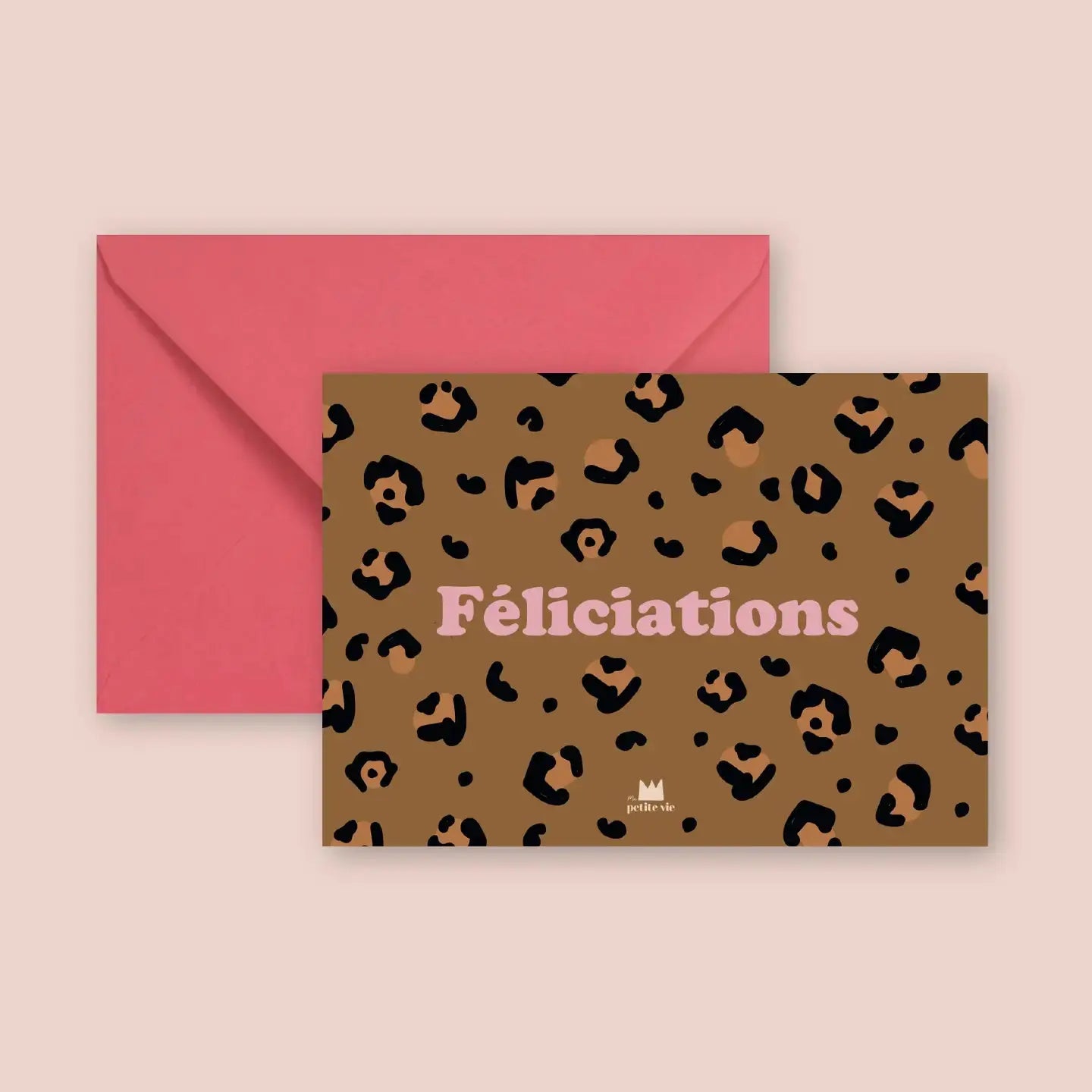 Mini carte FELICITATIONS Ma Petite Vie