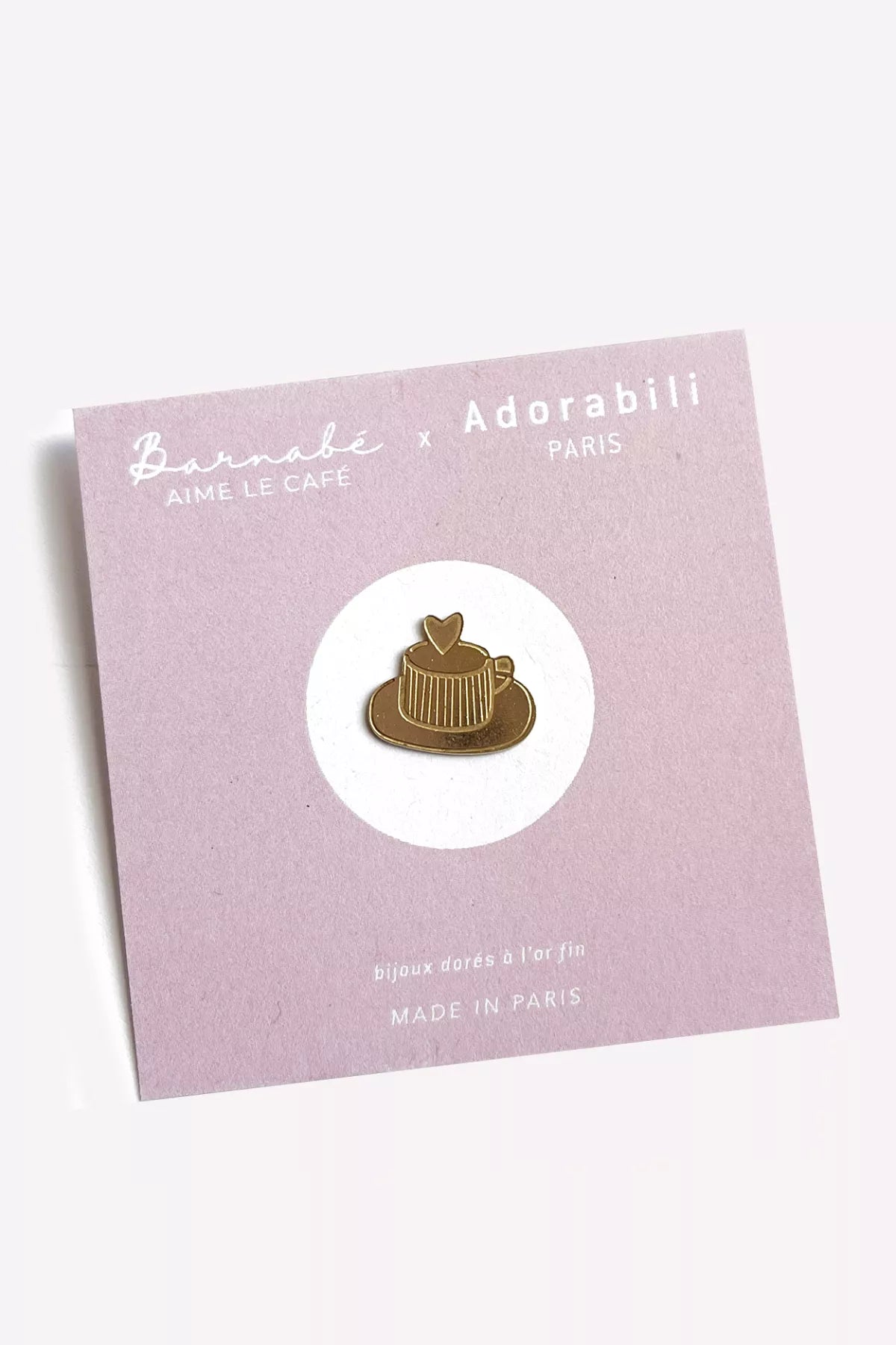 Pin's doré à l'or fin