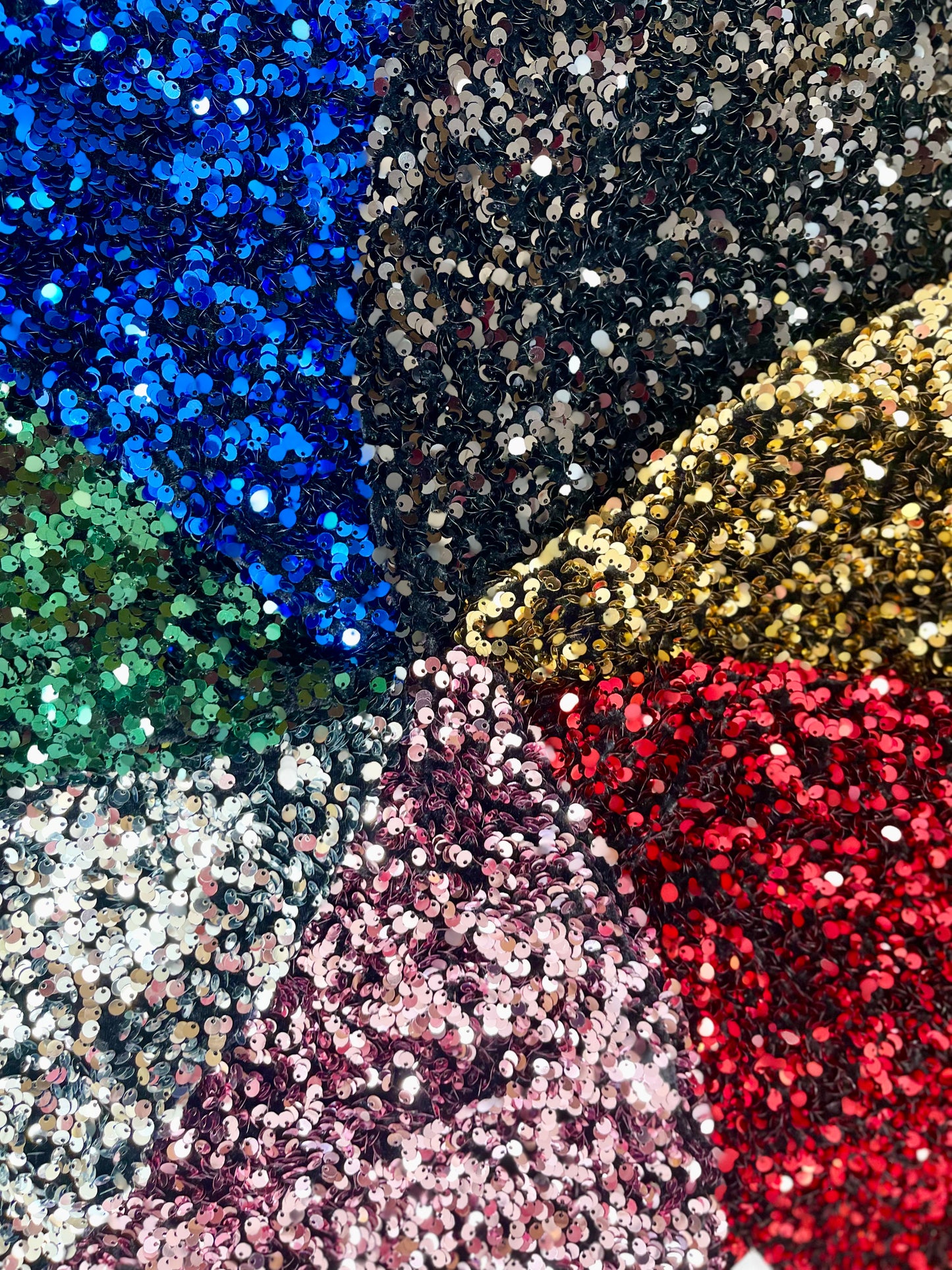 Sac coeur paillettes