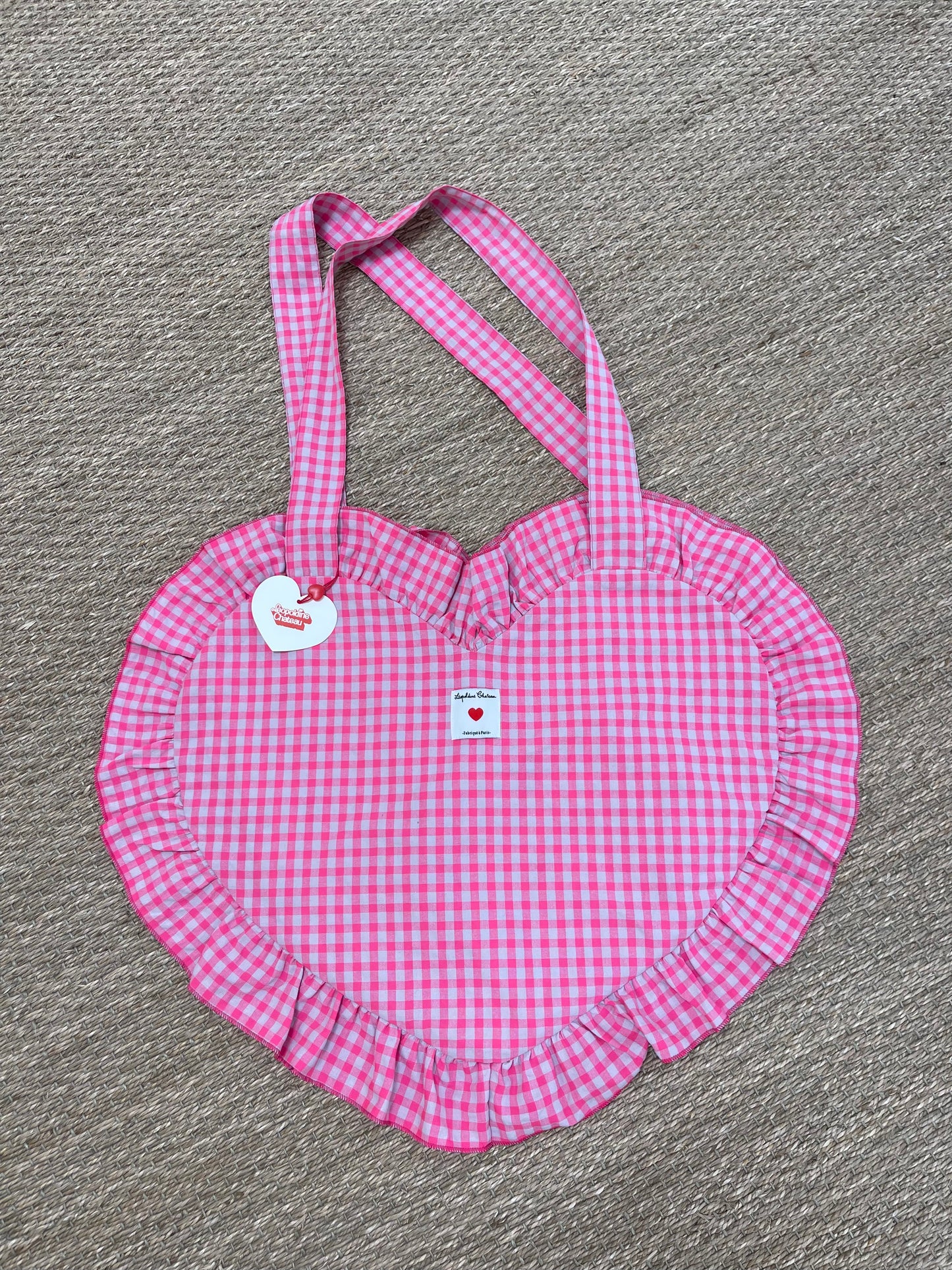 Sac coeur froufrou