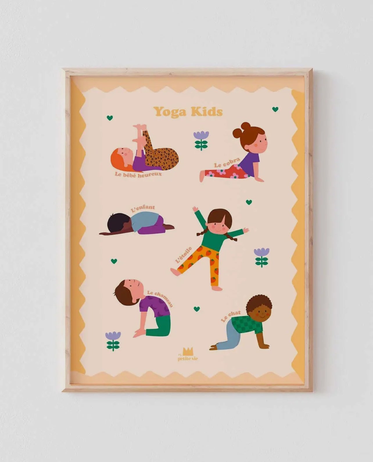 Affiche KID YOGA Ma Petite Vie