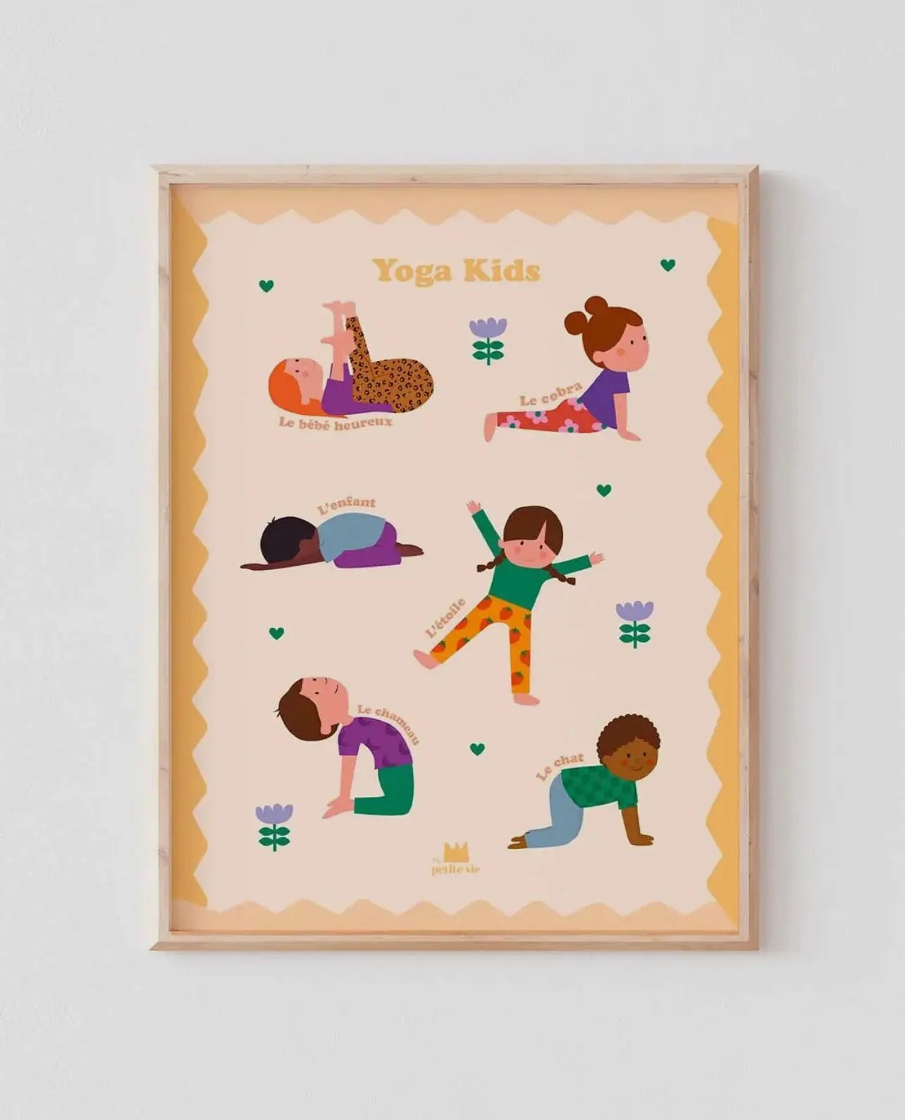 Affiche KID YOGA Ma Petite Vie