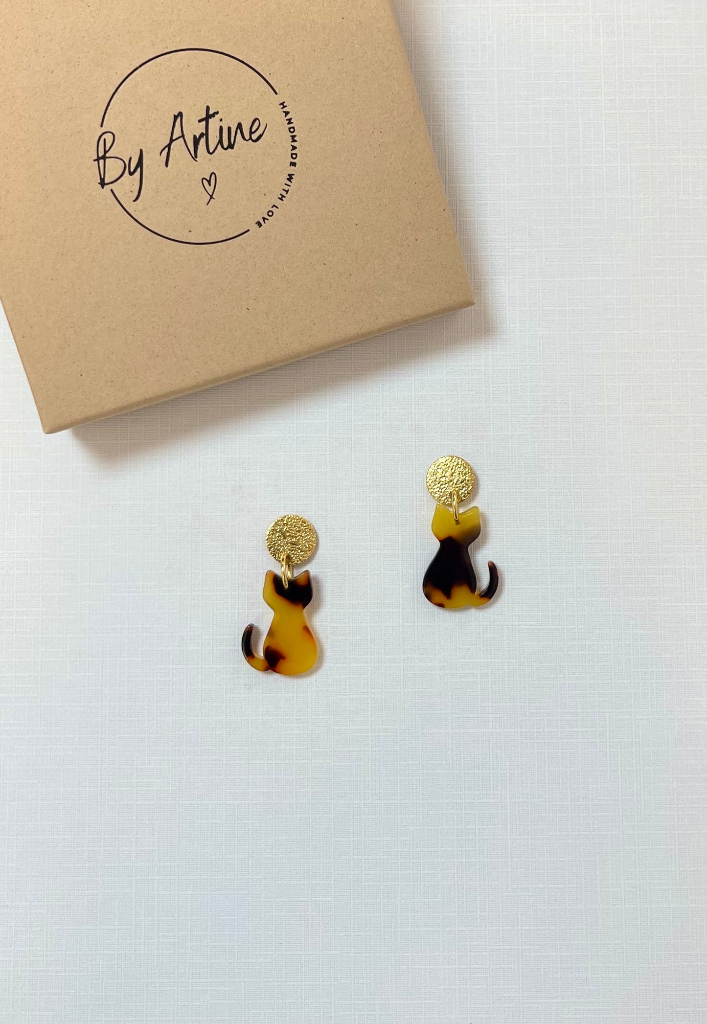 Boucles d'oreilles - Les écailles - chats