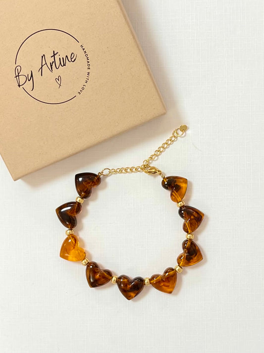 Bracelet coeurs SIENA