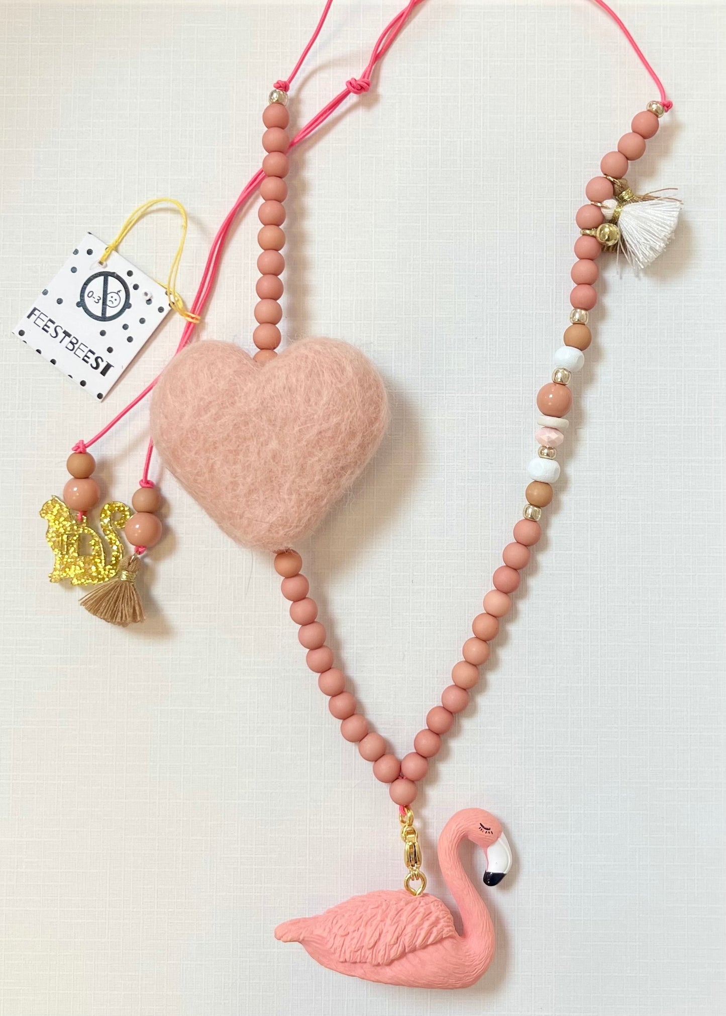 Collier enfant "les animaux trop beaux"