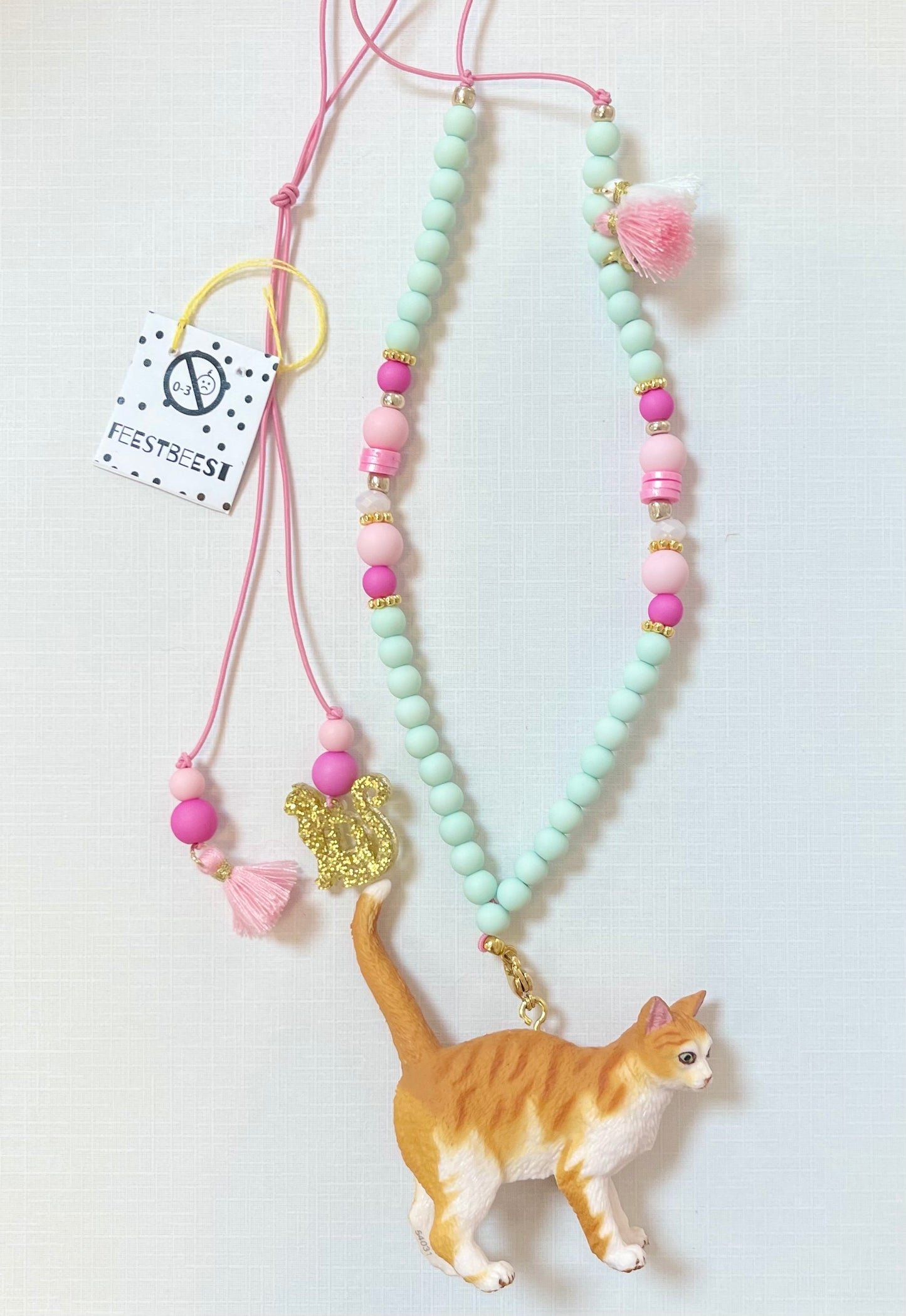 Collier enfant "les animaux trop beaux"