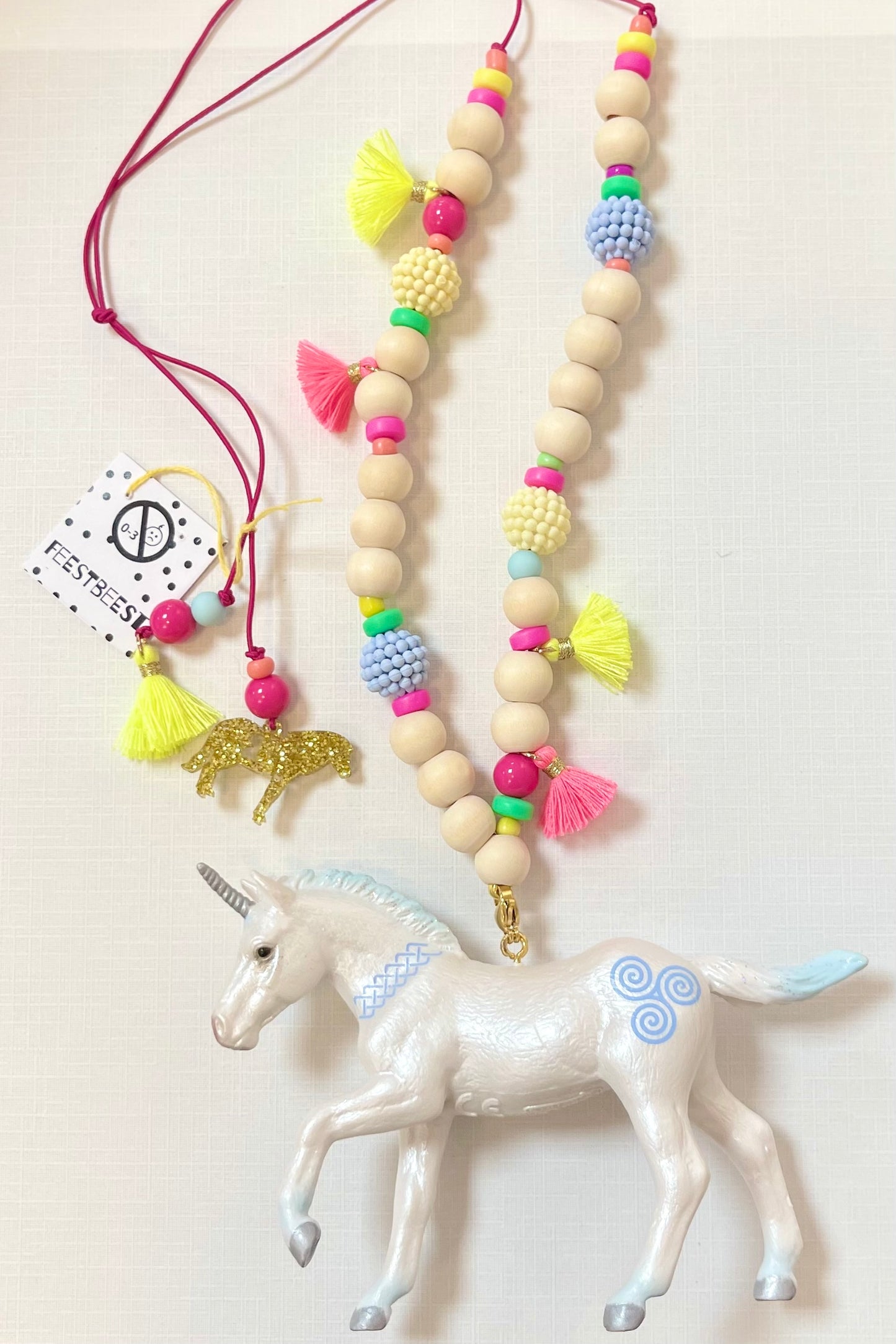 Collier enfant "les animaux trop beaux"