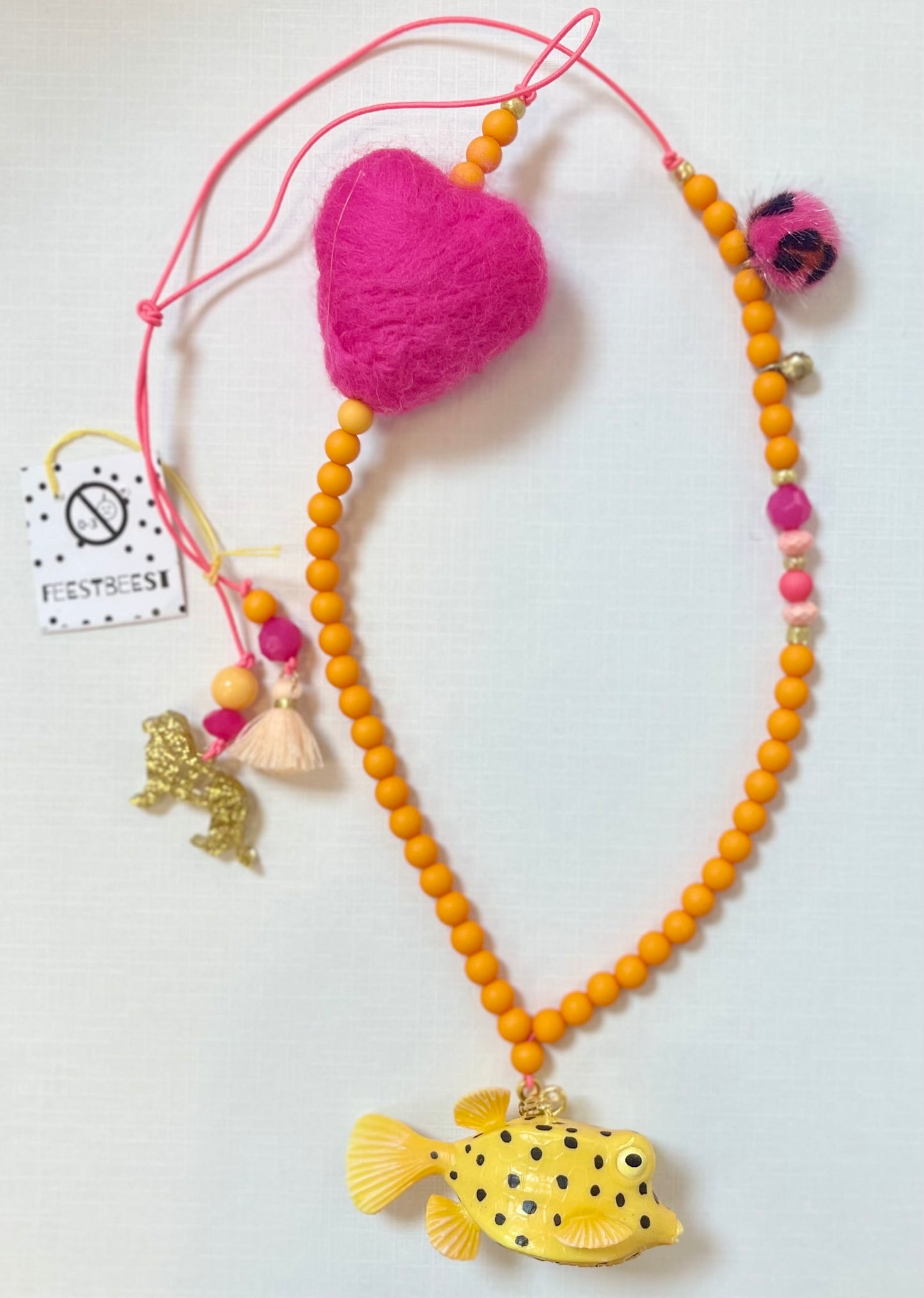 Collier enfant "les animaux trop beaux"