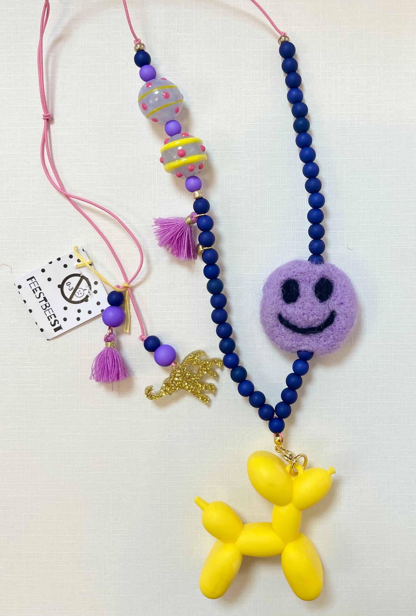 Collier enfant "les animaux trop beaux"