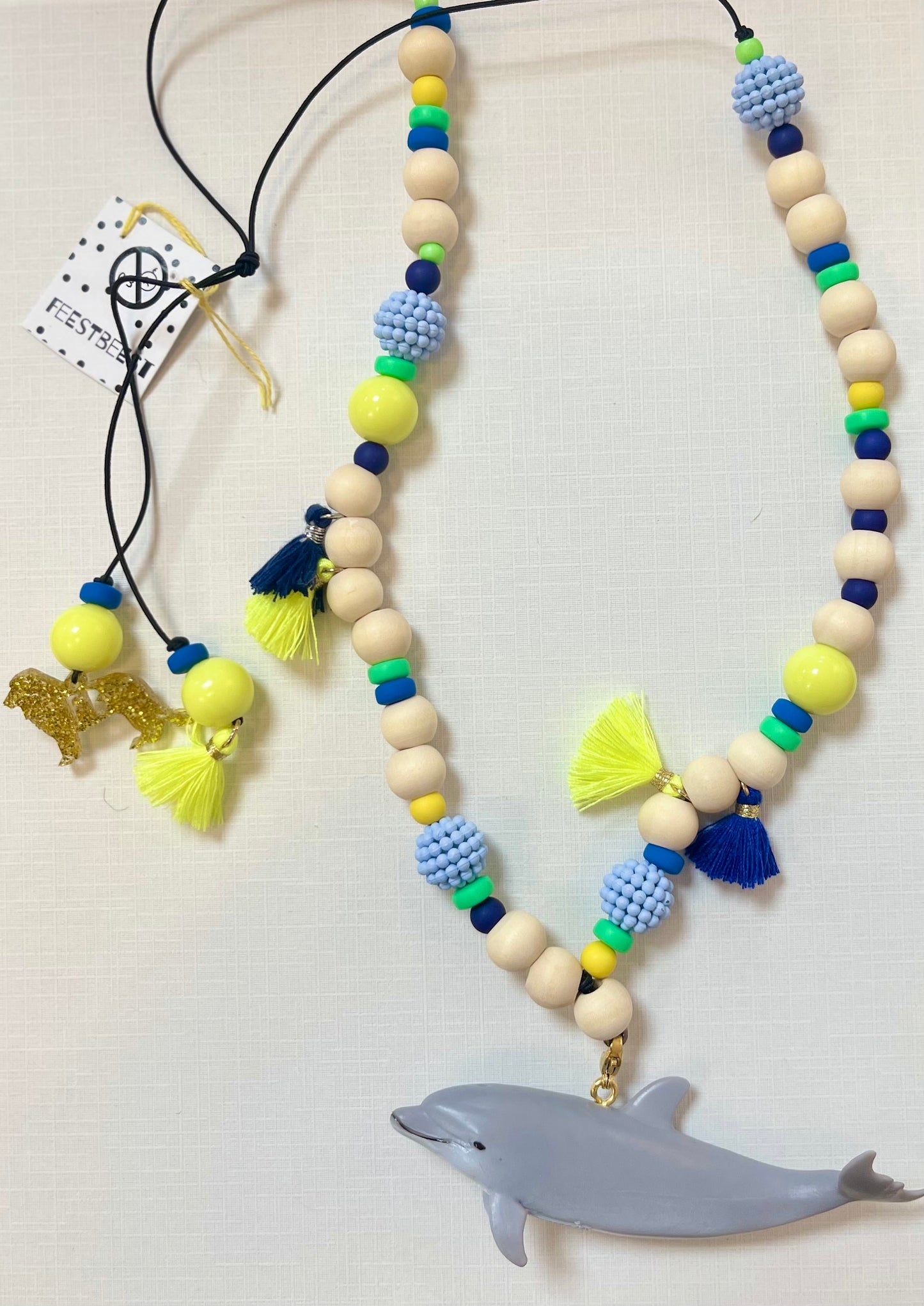Collier enfant "les animaux trop beaux"
