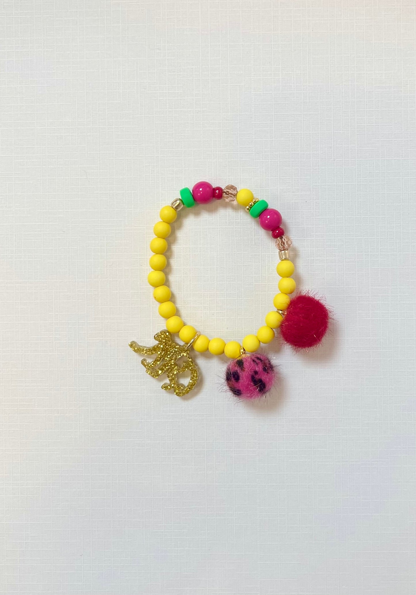 Bracelet enfant "les animaux paillettes"