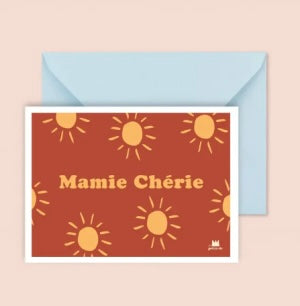 Carte MAMIE CHERIE Ma Petite Vie